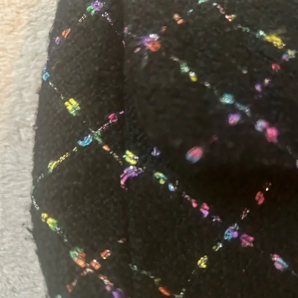 Karl Lagerfeld Black Quilted Shoulder Bag with Chain Strap - Picture 10 of 10